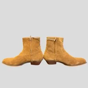 Civil Regime | Shoes | Civil Regime Suede Western Boots  display picture 1